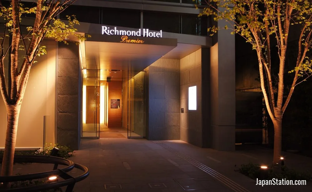 Entrance at Richmond Hotel Premier Sendai Ekimae.