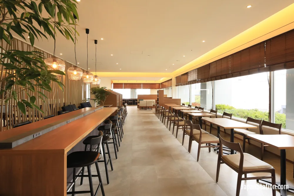 Dining area at Richmond Hotel Premier Sendai Ekimae.