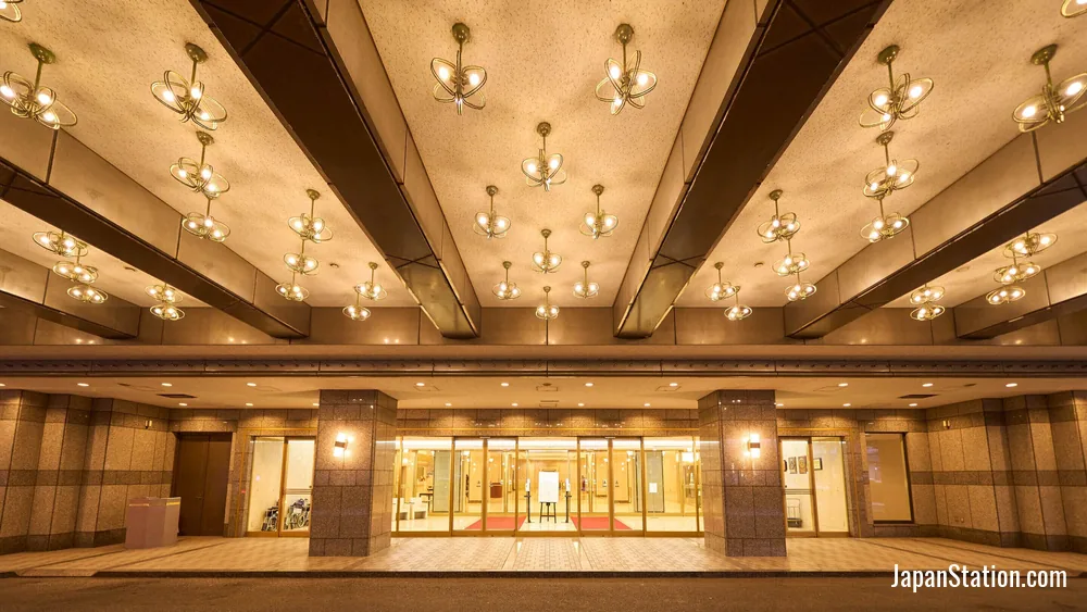 Entrance at RIHGA Royal Hotel Kokura.