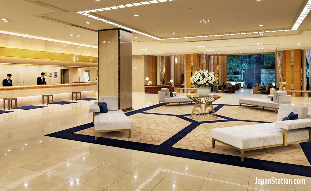 Lobby at RIHGA Royal Hotel Kokura.