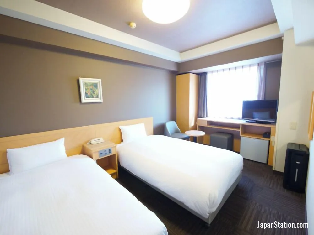 Guest room at Route-Inn Grantia Hakodate Ekimae.