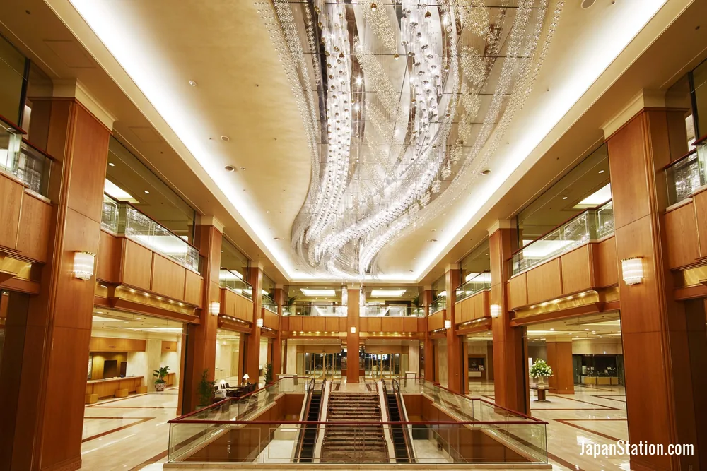 Lobby at Royal Park Hotel.