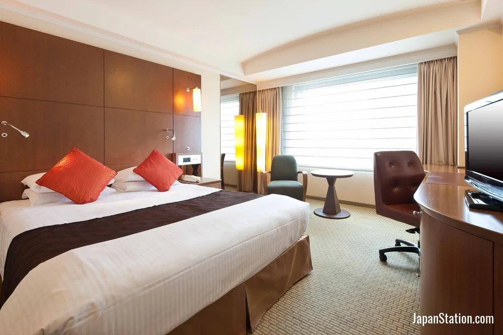 Guest room at Royal Park Hotel.