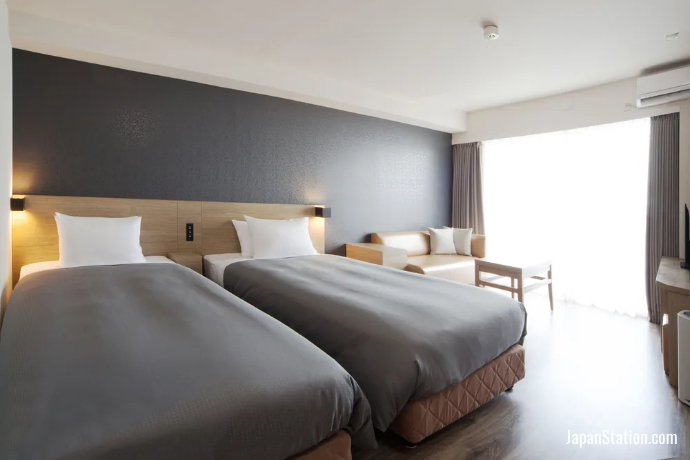 Guest room at SAKURA TERRACE THE GALLERY.