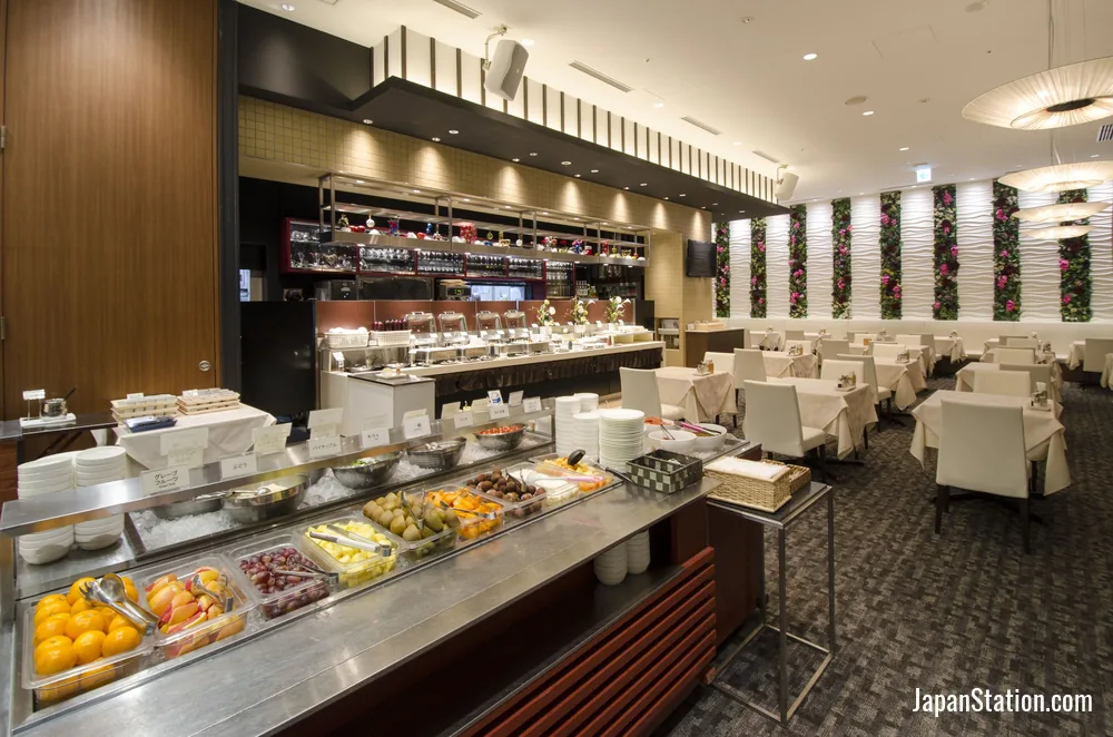 Dining area at Solaria Nishitetsu Hotel Kagoshima.