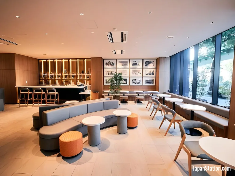 Lobby at SONO Moon Nagoya.