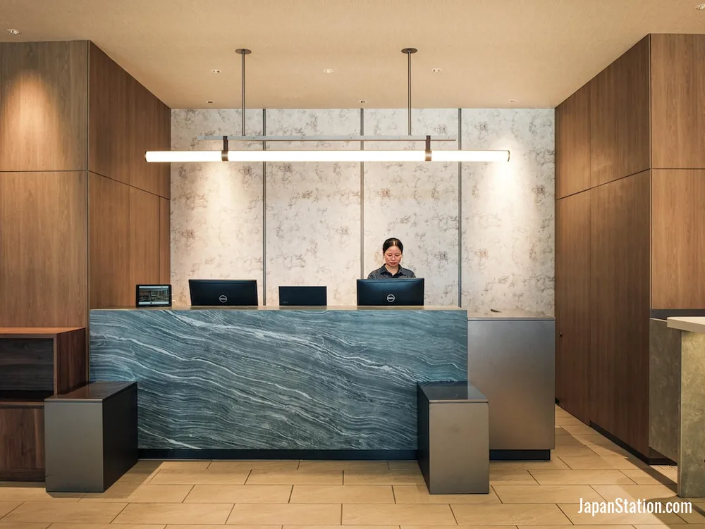 Reception area at SONO Moon Nagoya.