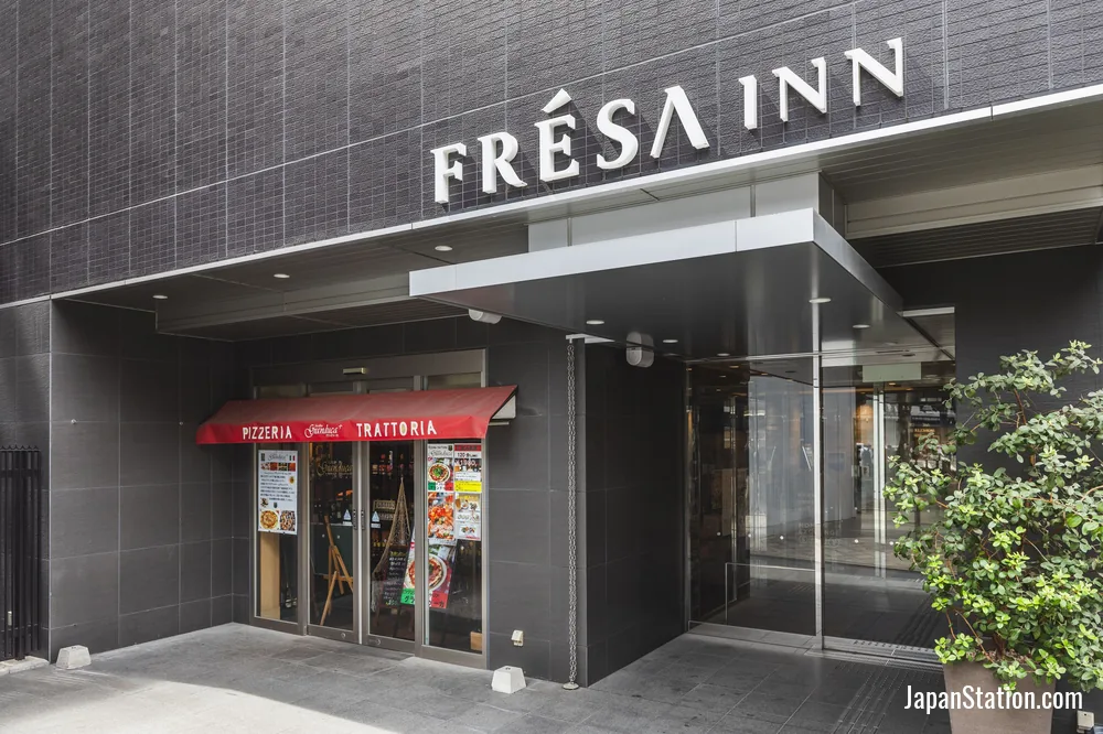 Entrance at Sotetsu Fresa Inn Osaka Namba Ekimae.