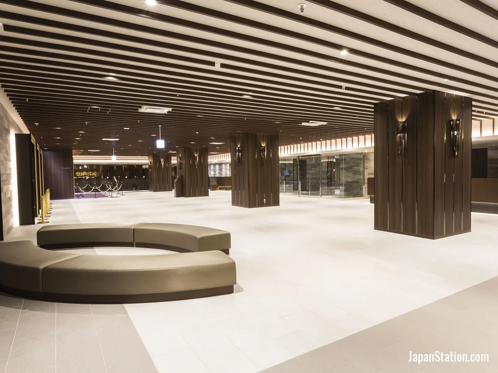 Lobby at Sunshine City Prince Hotel.