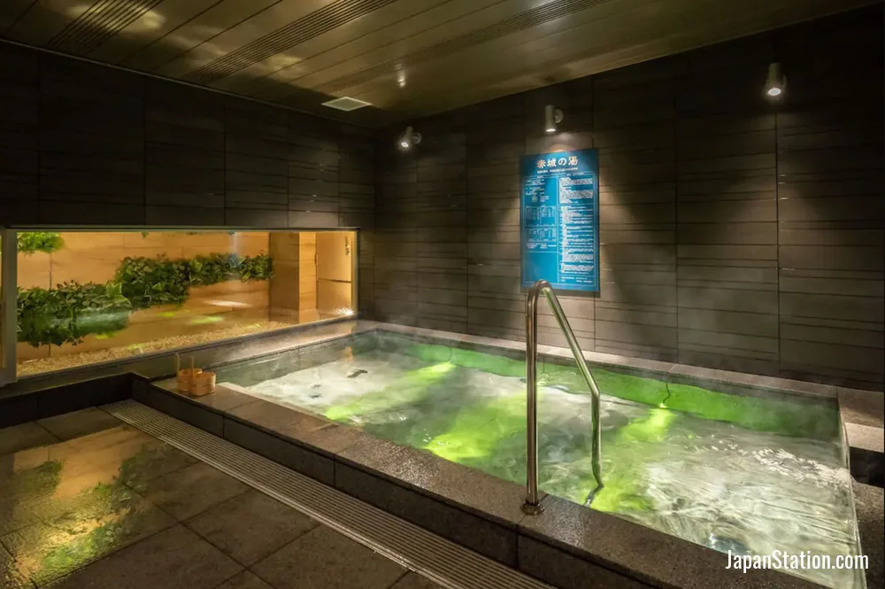 Bathroom in a guest room at SUPER HOTEL Kawagoe.
