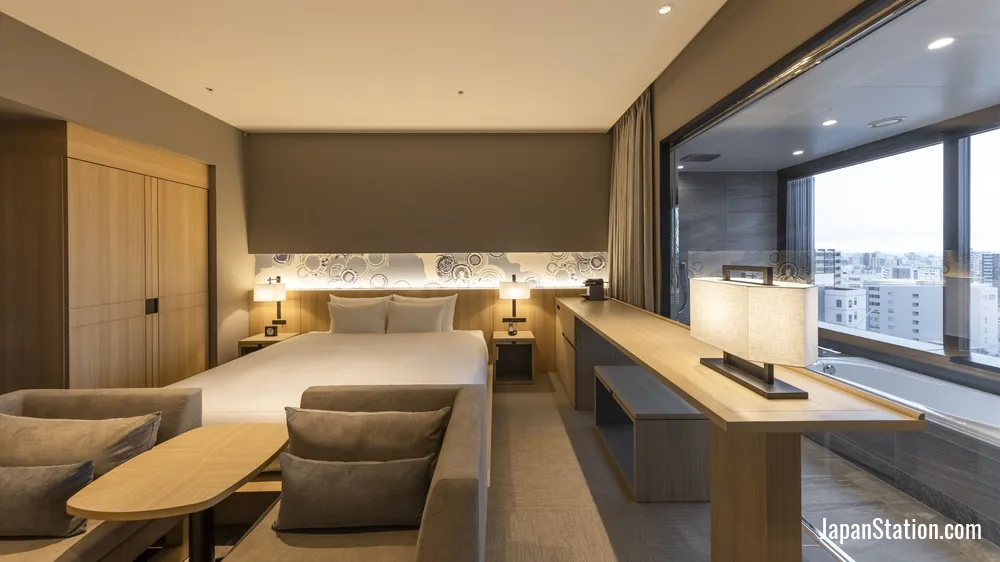 Guest room at THE BLOSSOM KUMAMOTO.