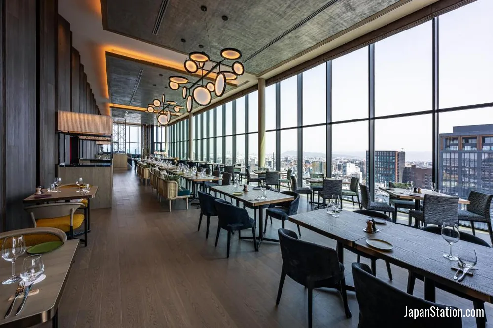 Dining area at The Gate Hotel Fukuoka by HULIC.