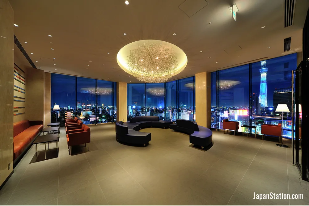 Lobby at The Gate Hotel Kaminarimon by Hulic.