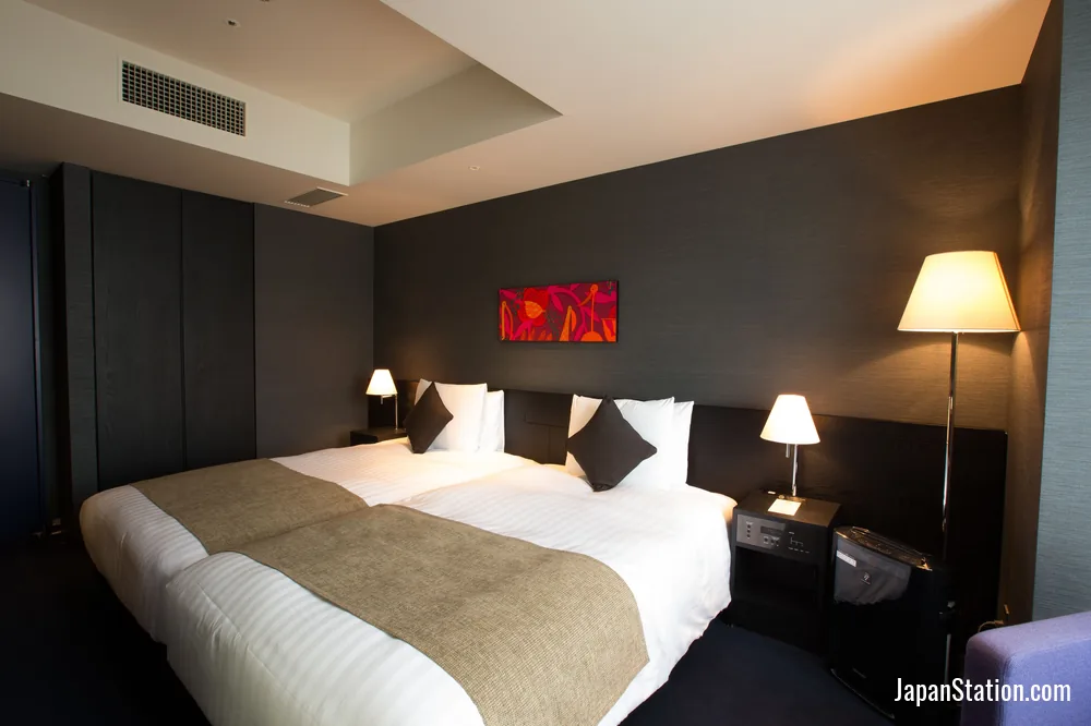 Guest room at The Gate Hotel Kaminarimon by Hulic.