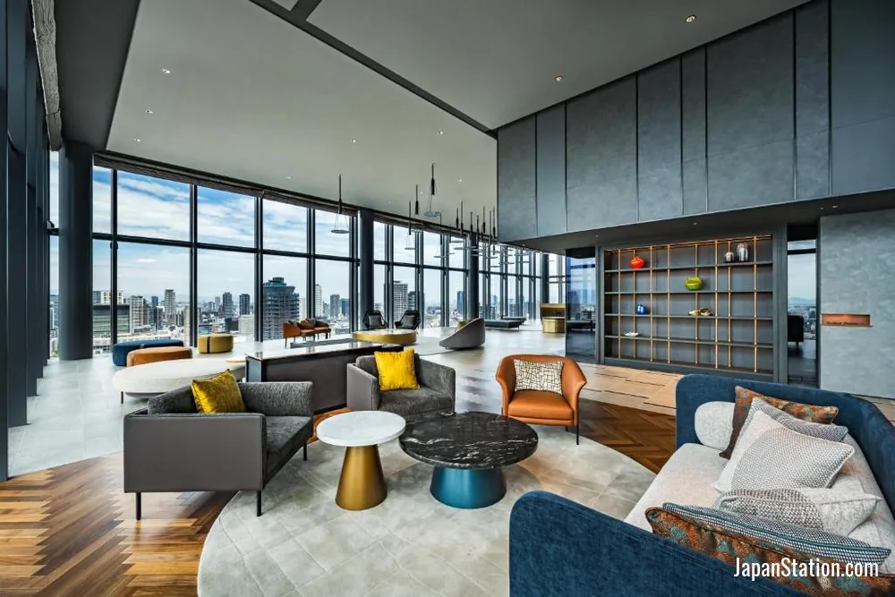 Lobby at THE GATE HOTEL OSAKA by HULIC.