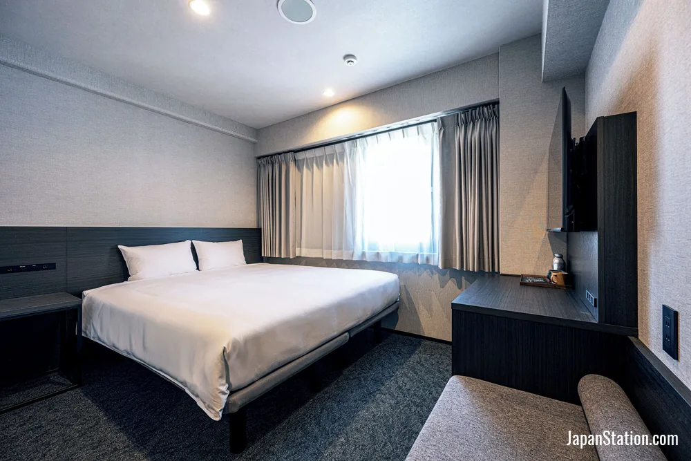 Guest room at THE KNOT FUKUOKA Tenjin.