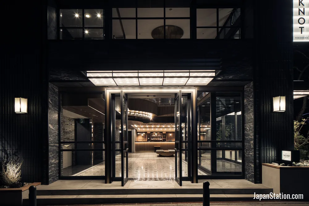 Entrance at THE KNOT YOKOHAMA.