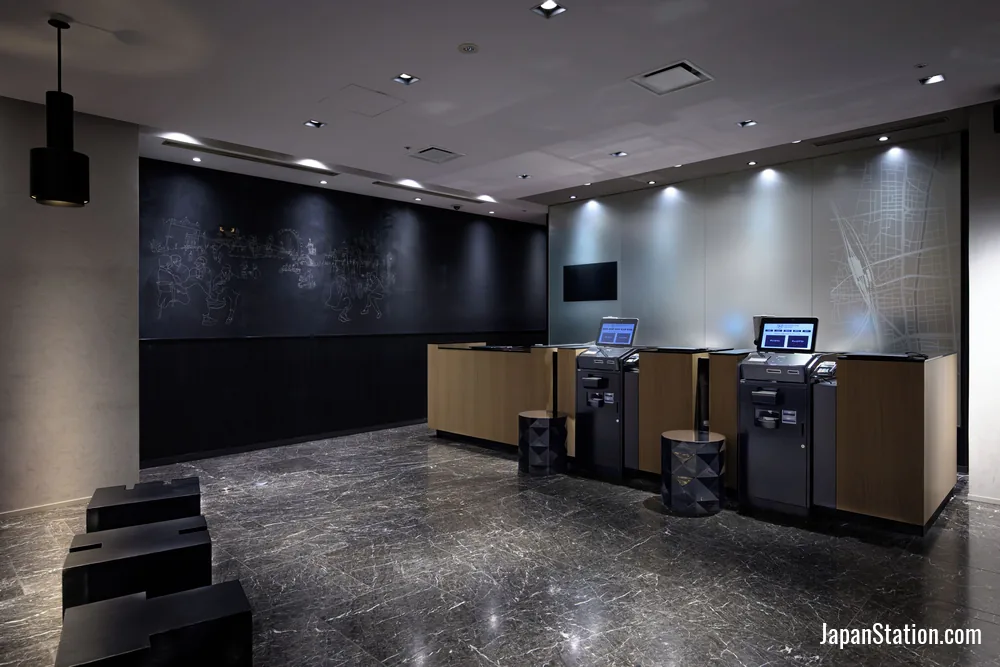 Reception area at The Royal Park Canvas Nagoya.