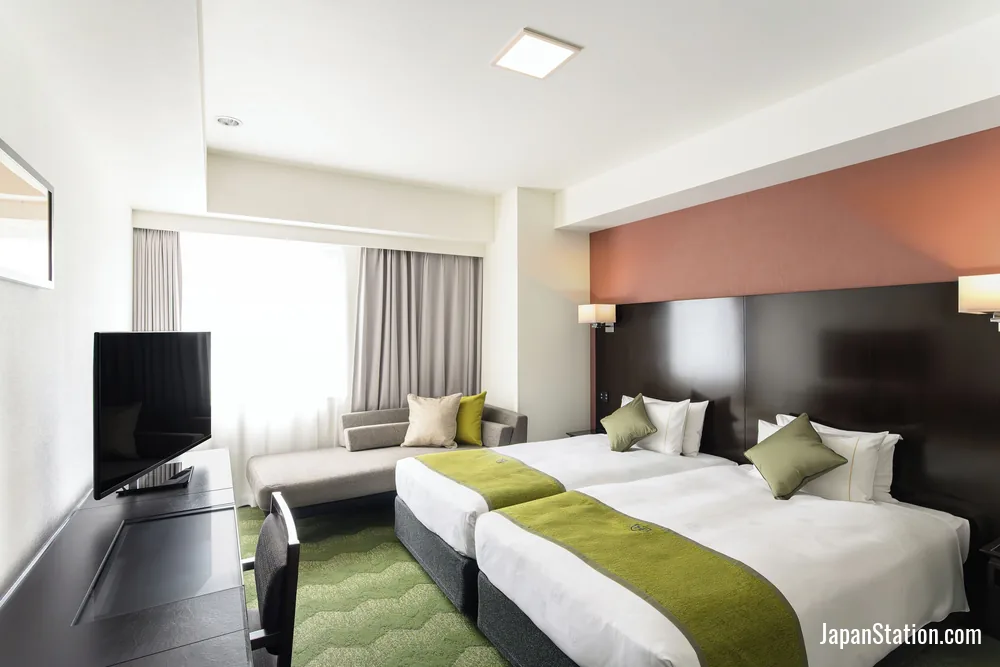 Guest room at The Royal Park Canvas Nagoya.