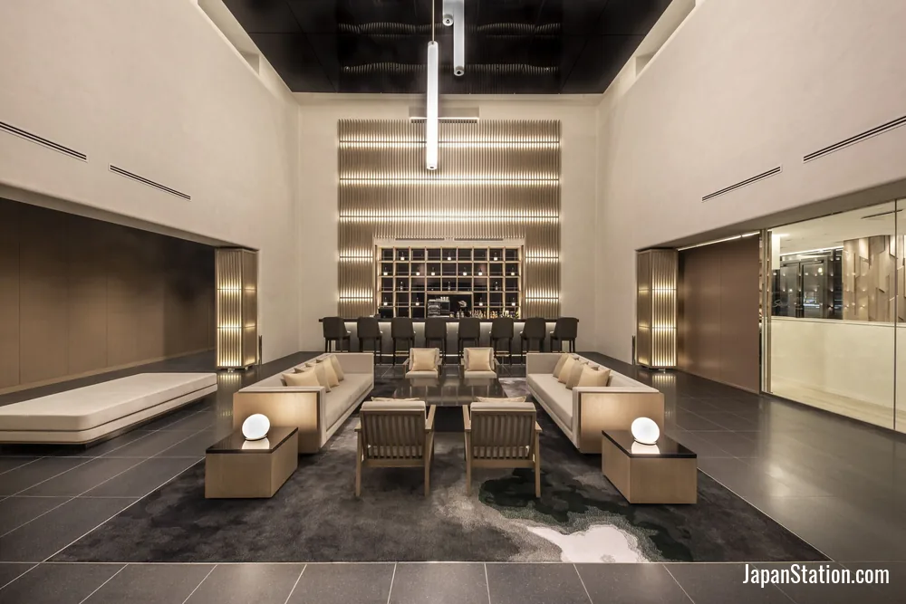 Lobby at The Royal Park Hotel Iconic Kyoto.