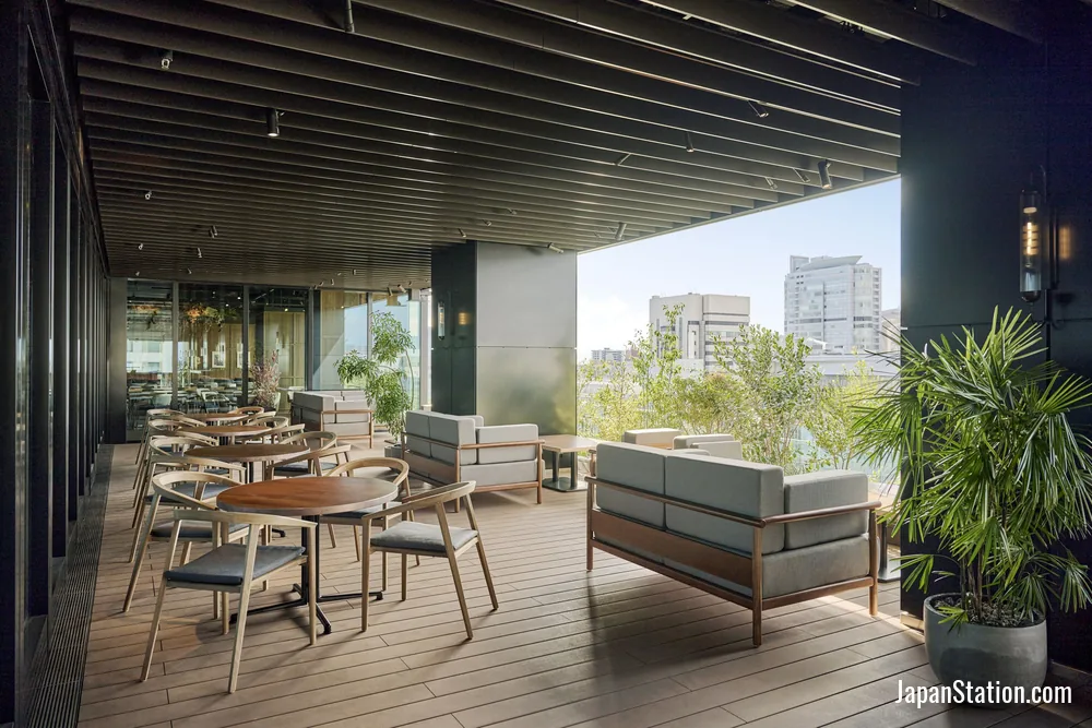 Dining area at The Royal Park Hotel Iconic Nagoya.