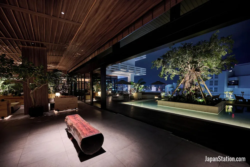 Lobby at The Royal Park Hotel Iconic Naha.