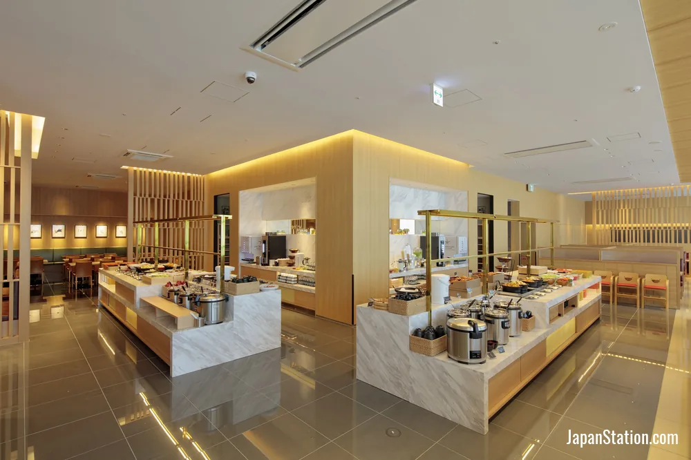 Dining area at The Singulari Hotel & SkySpa at Universal Studios Japan.