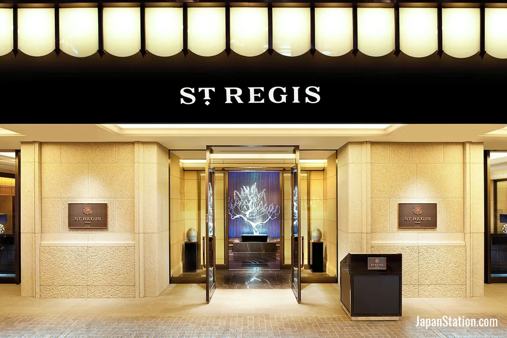 Entrance at The St. Regis Osaka.