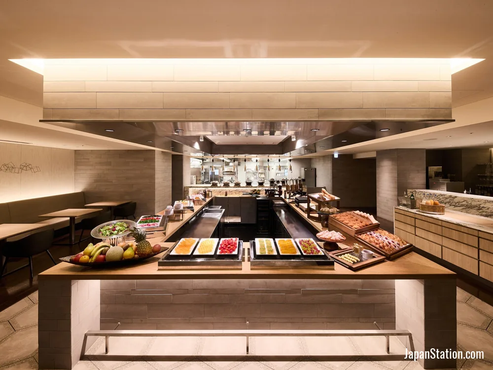 Dining area at THE THOUSAND KYOTO.