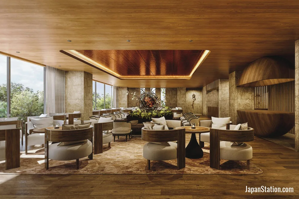 Lobby at TIAD, Autograph Collection.