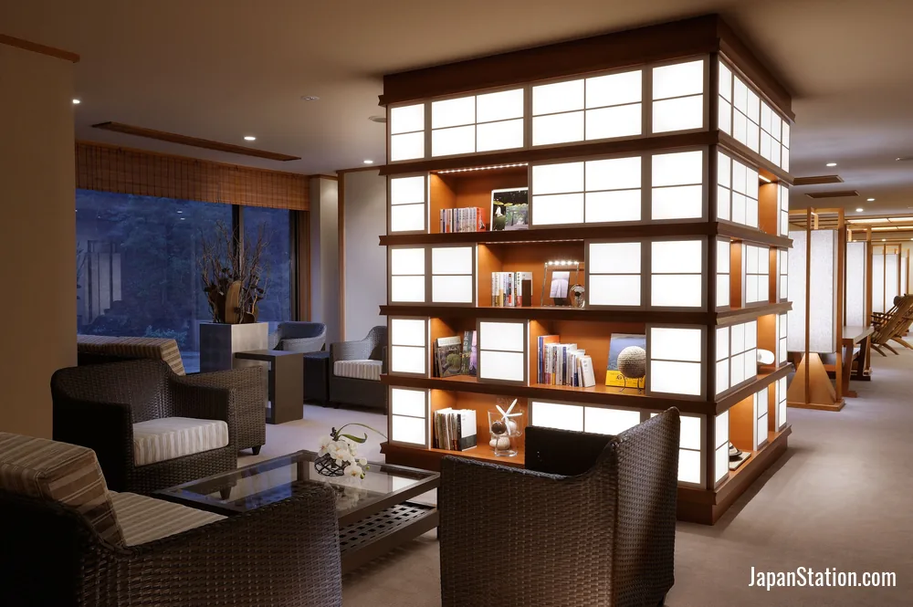 Lobby at Toba Hotel International Shiojitei.