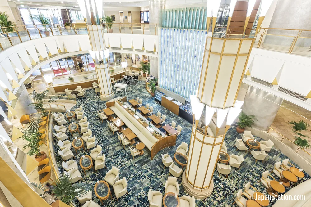 Lobby at Tobu Hotel Levant Tokyo.