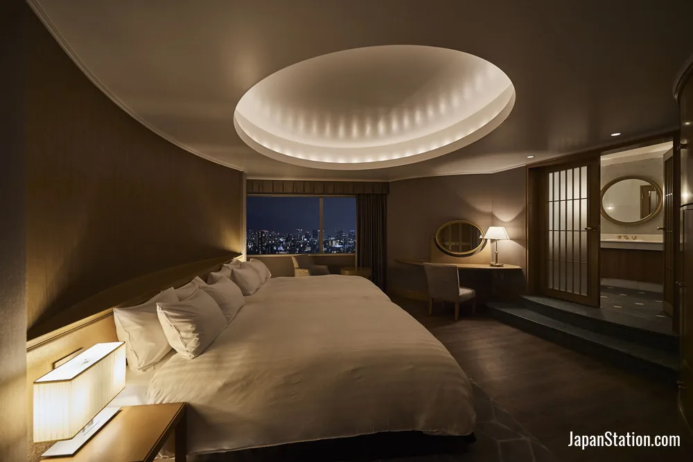 Guest room at Tobu Hotel Levant Tokyo.