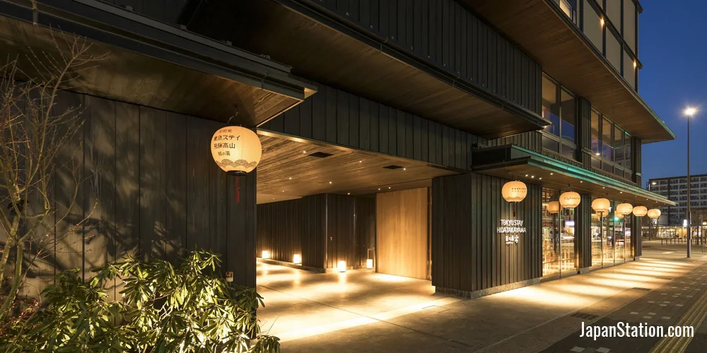 Entrance at Tokyu Stay Hida-Takayama Musubi no Yu.
