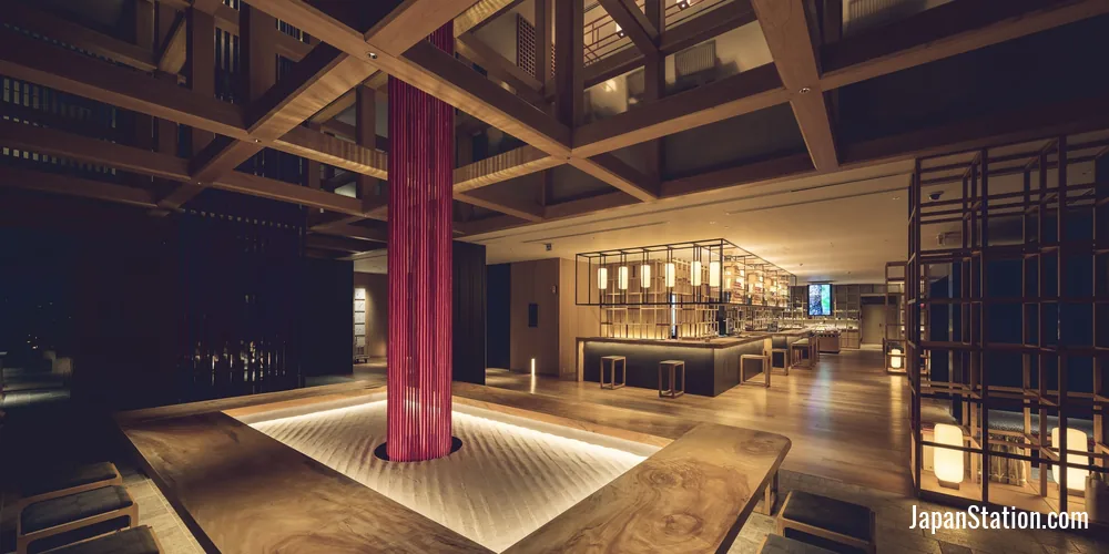 Lobby at Tokyu Stay Hida-Takayama Musubi no Yu.