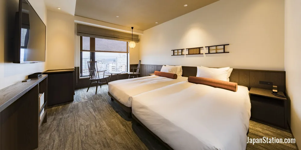 Guest room at Tokyu Stay Hida-Takayama Musubi no Yu.