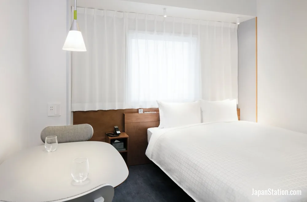 Guest room at Tokyu Stay Ikebukuro.
