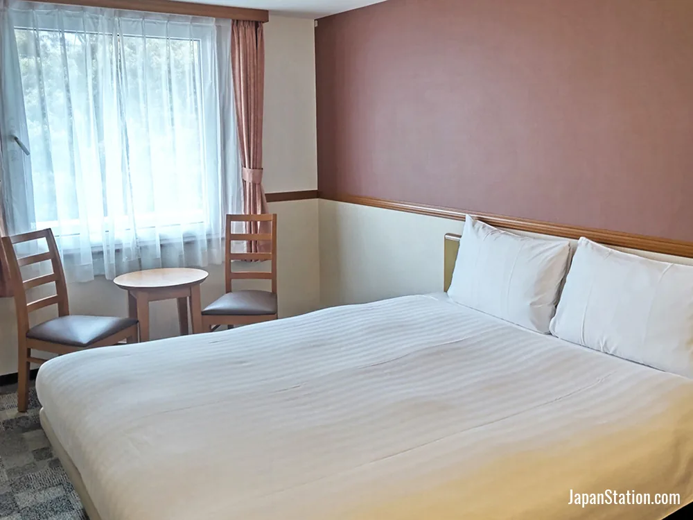 Guest room at Toyoko Inn Atami Ekimae.