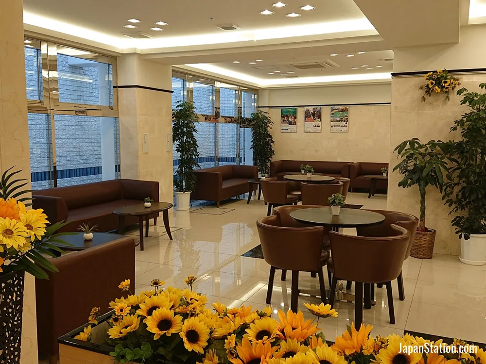 Lobby at Toyoko Inn Fuji Kawaguchiko Ohashi.