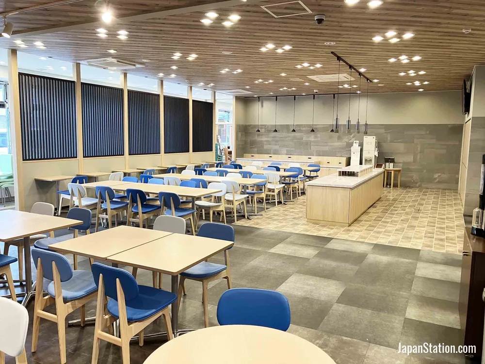 Dining area at Toyoko Inn Hokkaido Hakodate Ekimae Asaichi.