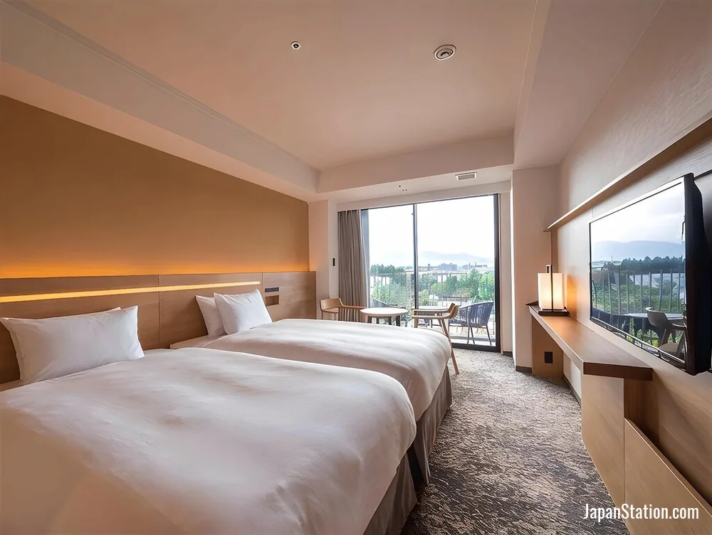 Guest room at Umekoji Potel KYOTO.