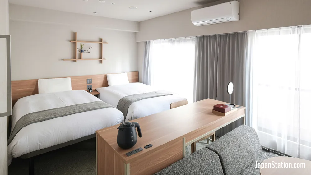 Guest room at Vessel Inn Asakusa Tsukuba Express.
