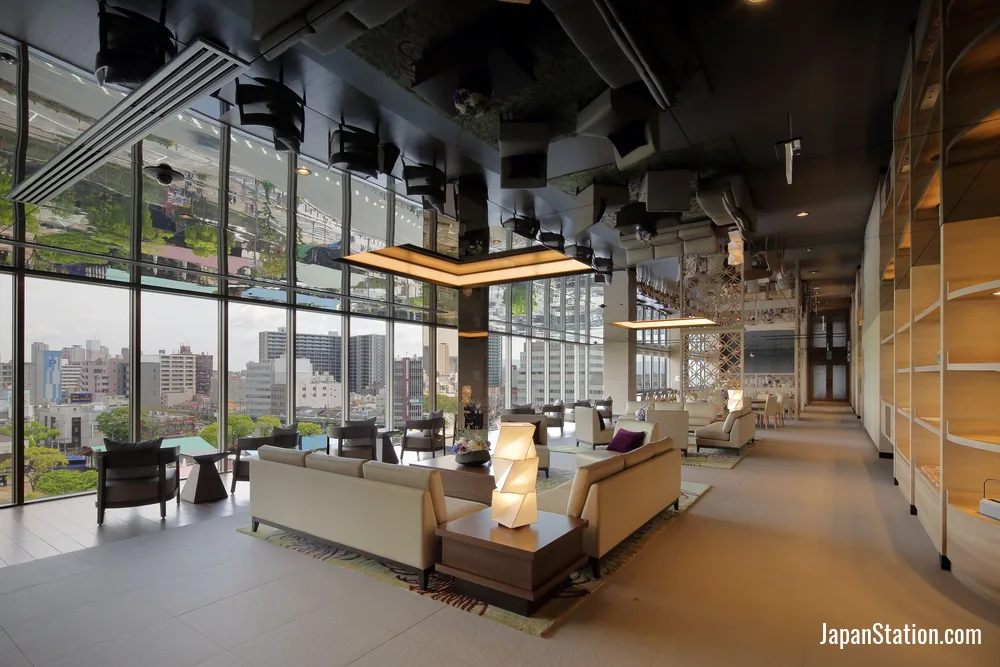 Lobby at VIA INN ABENO TENNOJI.