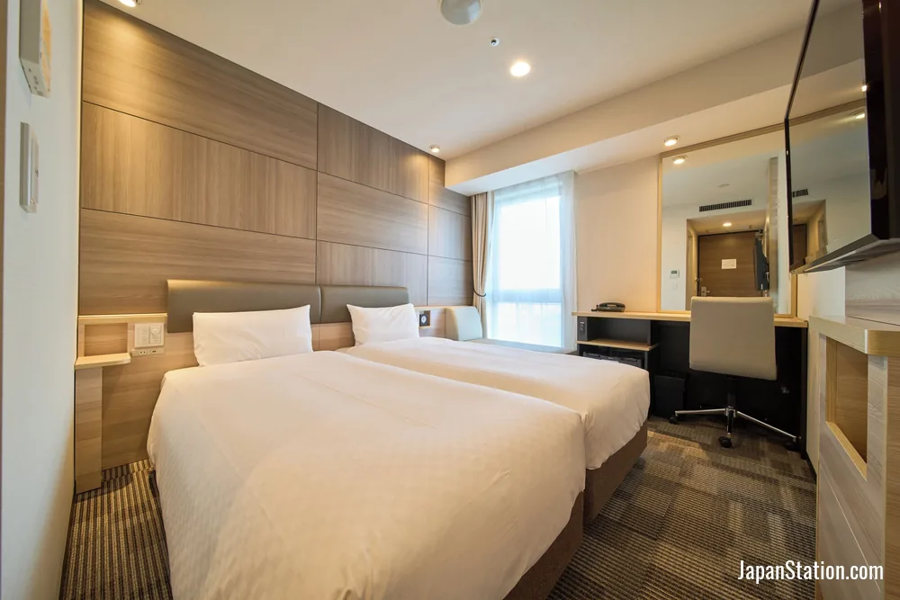 Guest room at VIA INN ABENO TENNOJI.
