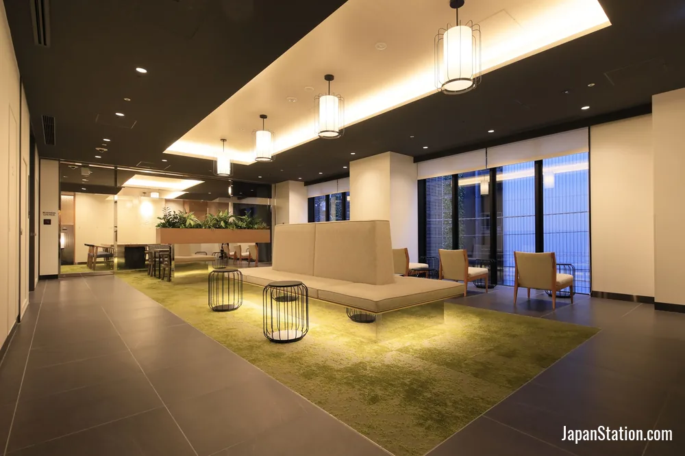 Lobby at Via Inn Prime Akasaka.