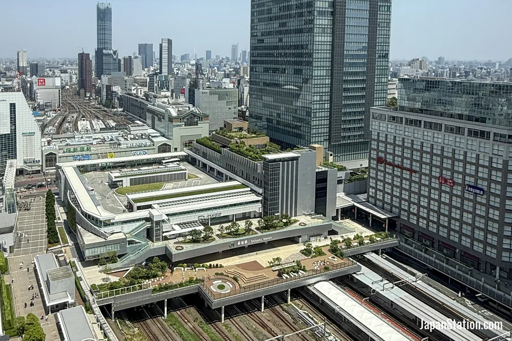 New South Gate area in Shinjuku.