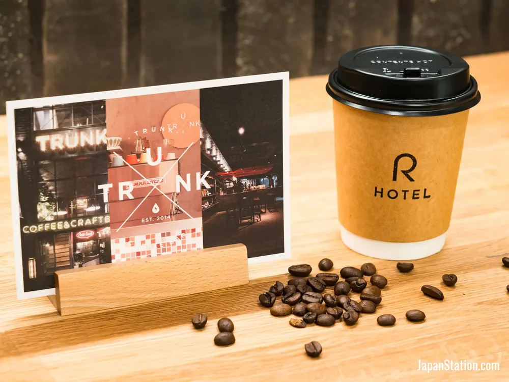 TRUNK COFFEE at R Hotel Nagoya Station.