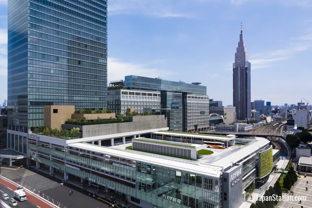 Shinjuku Expressway Bus Terminal.
