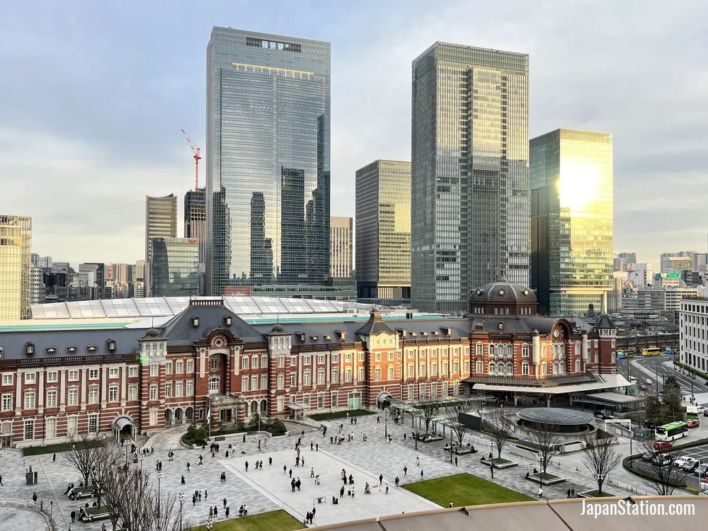 Tokyo Station Marunouchi side.